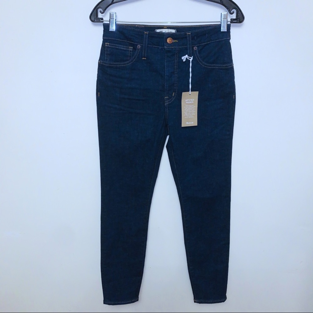 Madewell Petite Curvy High-Rise Skinny Jeans